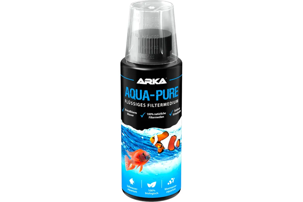 Neue Kollektion ARKA Aqua Pure, Flüssiges Filtermedium, 236 ml