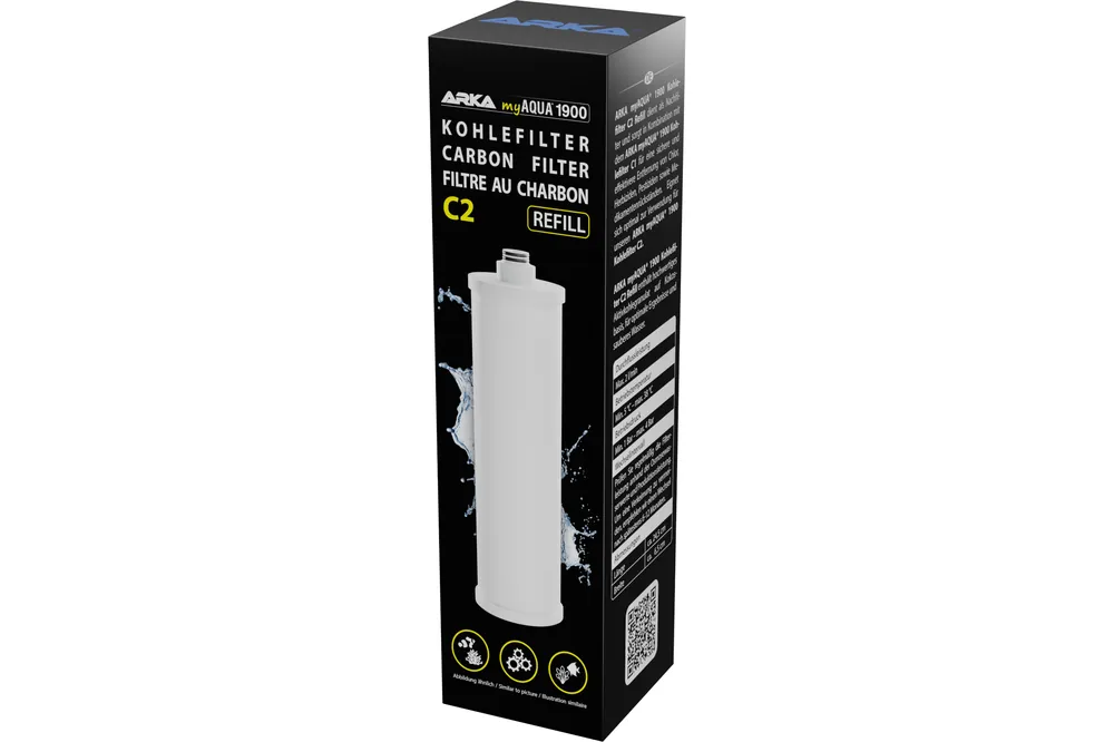 Ausverkauf ARKA myAQUA 1900 Kohlefilter C2 refill