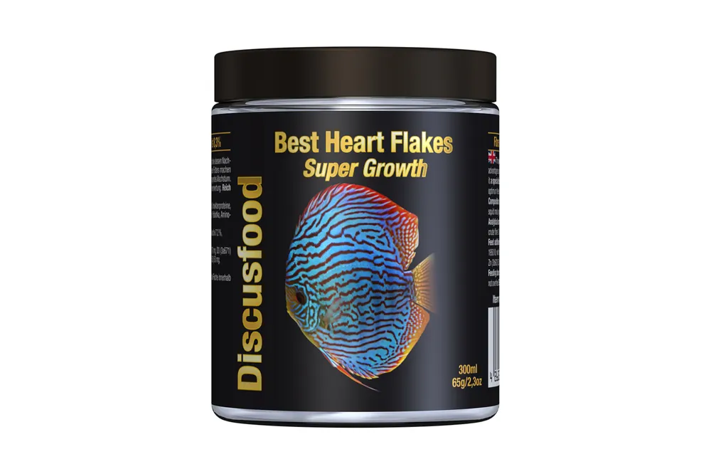 Zertifiziert Discusfood Best Heart Flakes Super Growth, 65 g
