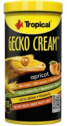 Günstig Tropical Gecko Cream Aprikose, 100ml