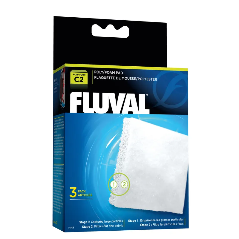 Fluval C2 Schaumstoff/Polypatrone 3er-Pack Preisknaller