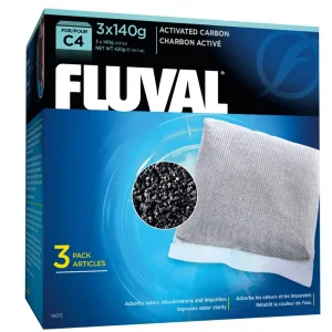 Preisreduziert Fluval C4 Kohlepatrone 3x140 g