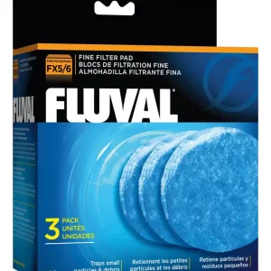 Fluval Feinfilter-Schaumstoff 3er-Pack FX5/6 Schneller Versand