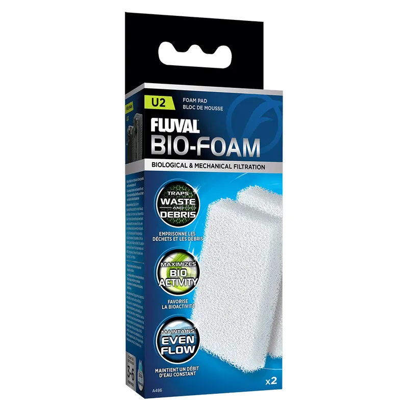 Fluval Schaumstoff-Filtereinsatz U2 Neu Im Sortiment
