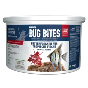 Schnäppchen Fluval Bug Bites Tropical Flakes 1Kg