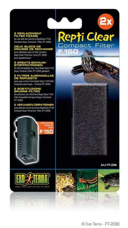 Zertifiziert Exo Terra ReptiClear F150 Ers.-Schaumst.-Patr.
