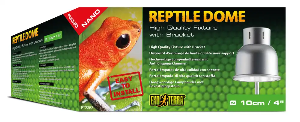 Neu Im Sortiment Exo Terra Reptile Nano Dome mit Halter