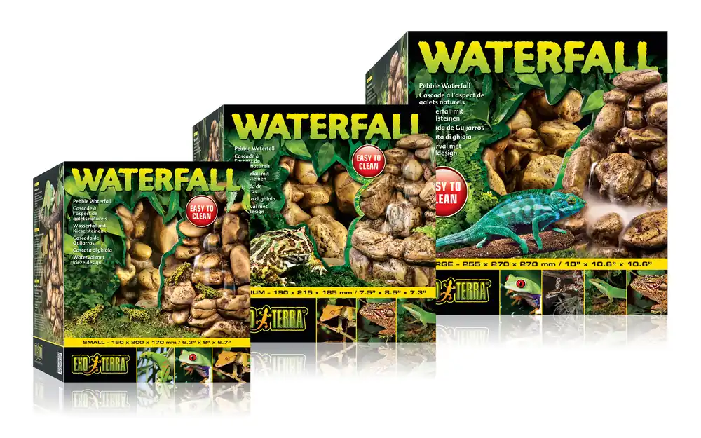 Exo Terra Wasserfall Kiesel klein inkl. Pumpe Heißes Angebot
