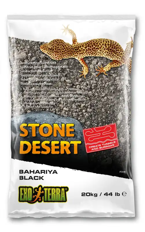 Exo Terra Bahariya Black Stone Desert 20kg Neu
