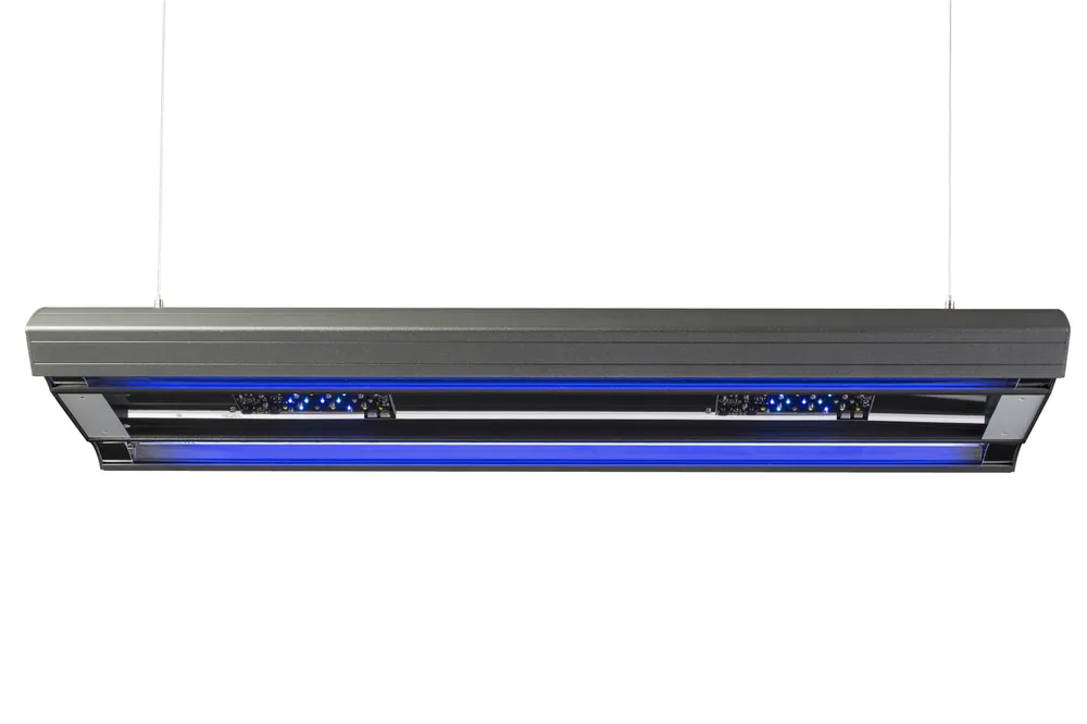 Giesemann AURORA V8 Marine Hybridleuchte, 900 mm, 3 Cluster, 6 T5, iridium Finale Aktion