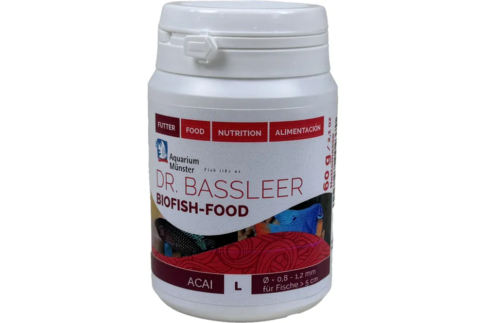 Dr. Bassleer Biofish Food ACAI L, 60 g Markenprodukt