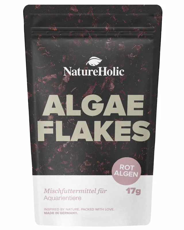 Schneller Versand NatureHolic AlgaeFlakes, Rotalgen Flocken, 17 g