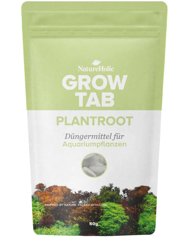 NatureHolic Grow Tab Plantroot, Effektive Düngetabs, 50 g Schneller Versand