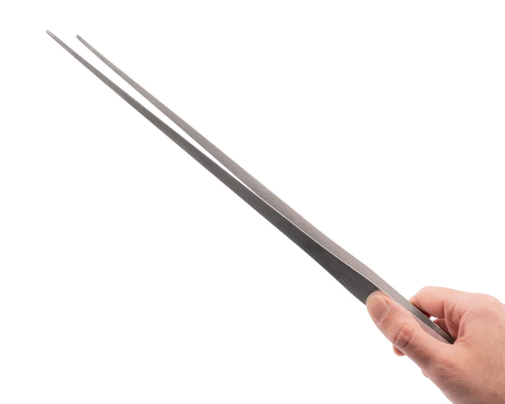 NatureHolic Scaping Tweezers straight silver, gerade Pflanzenpinzette, 48 cm Sale