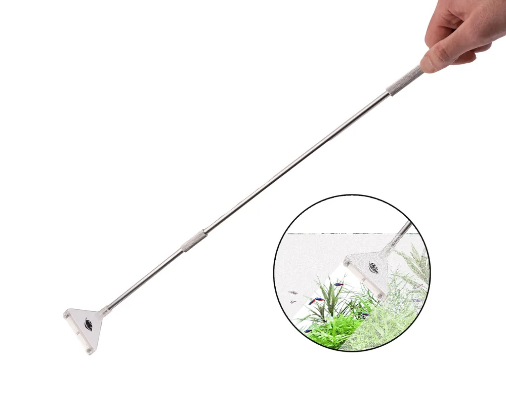 NatureHolic AlgaeScraper silver, Scheibenreiniger, 64 cm Knallerangebot