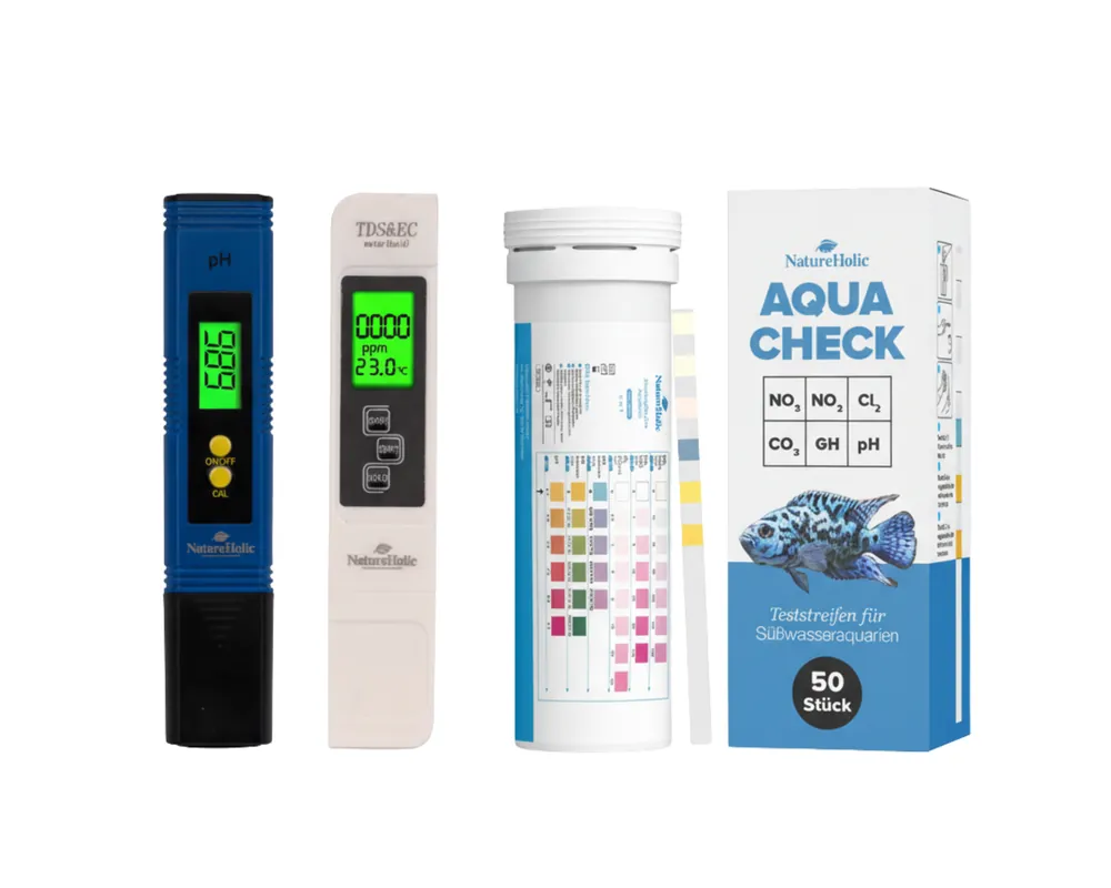 Versand Am Gleichen Tag NatureHolic Aquarium Wassertest Komplett Set