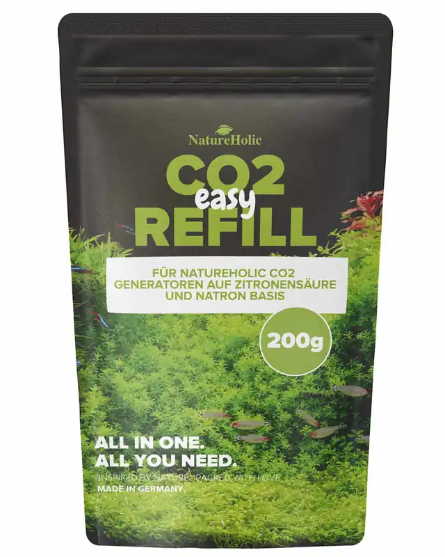 Preisknaller NatureHolic CO2 Easy Refill, Nachfüllset CO2 Anlage, 200 g