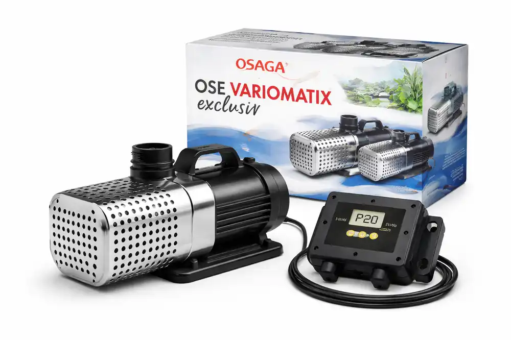 OSAGA variomatix exclusiv OSE-25000 VX Teichpumpe Solange Der Vorrat Reicht