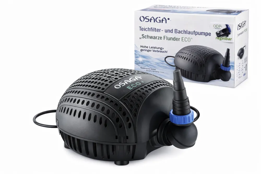 OSAGA Teichfilterpumpe Schwarze Flunder ECO OSF-4500E Highlight
