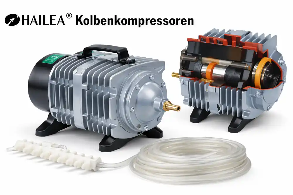 Hailea Kolbenkompressor/Luftkompressor ACO-009 E Sale