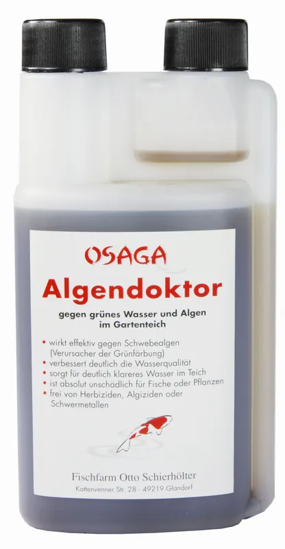 Garantierte Lieferung Osaga Algendoktor für Gartenteich, 500 ml