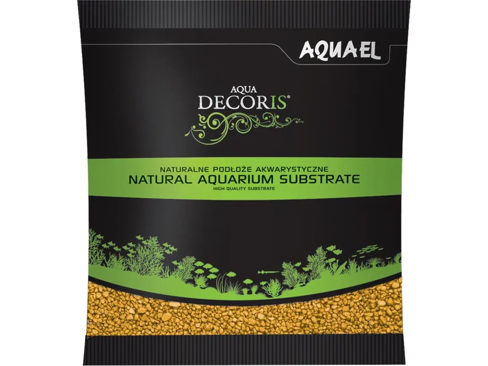 Aqua Decoris Gravel Yellow 2-3mm, 1kg Preis Gesenkt
