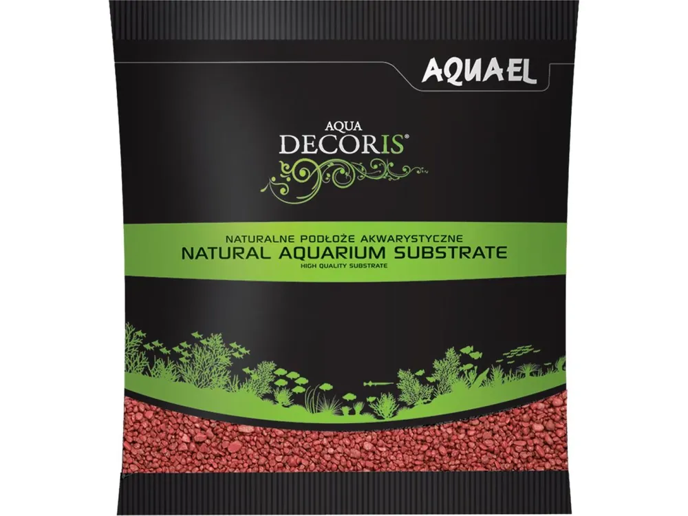 Aqua Decoris Grava Roja 2-3mm, 1kg Nur Für Kurze Zeit