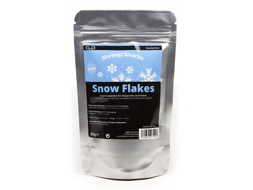 GlasGarten Snack de gambas copos de nieve 30g Rabatt