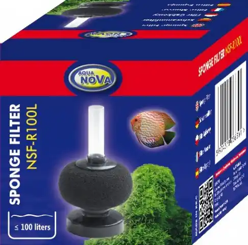 Aqua Nova filtre éponge rond 100 L Zertifiziert