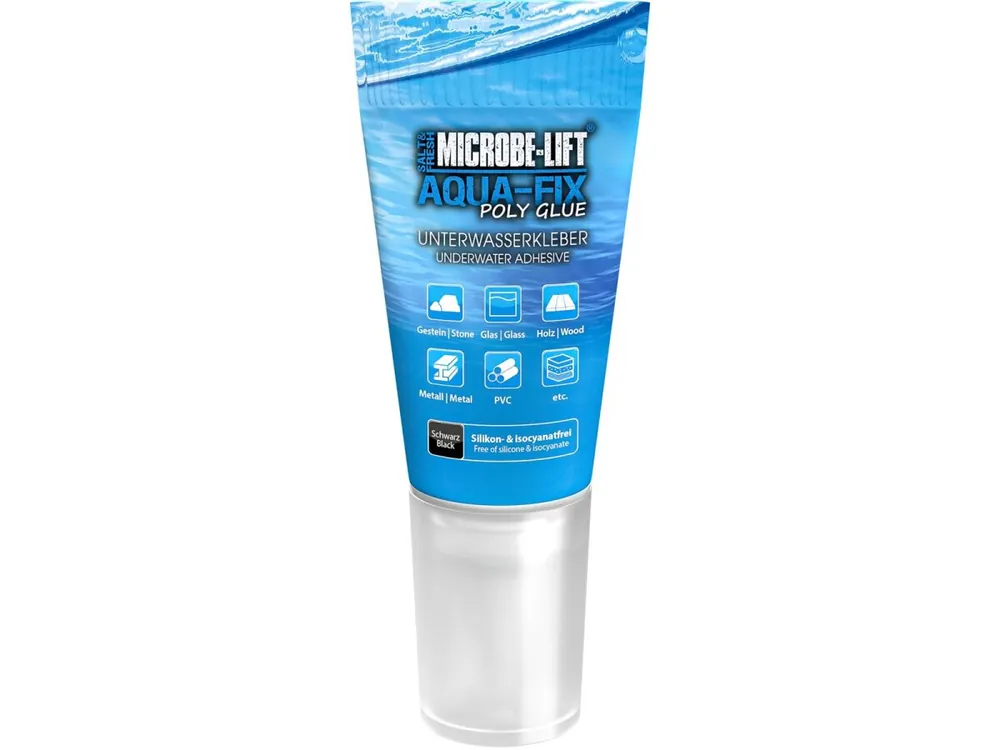 Schneller Versand AQUA-FIX Poly Glue - Adesivo subacqueo polimerico 60g