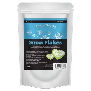 Sale GlasGarten - Snacks crevettes Snow Flakes blettes + épinards