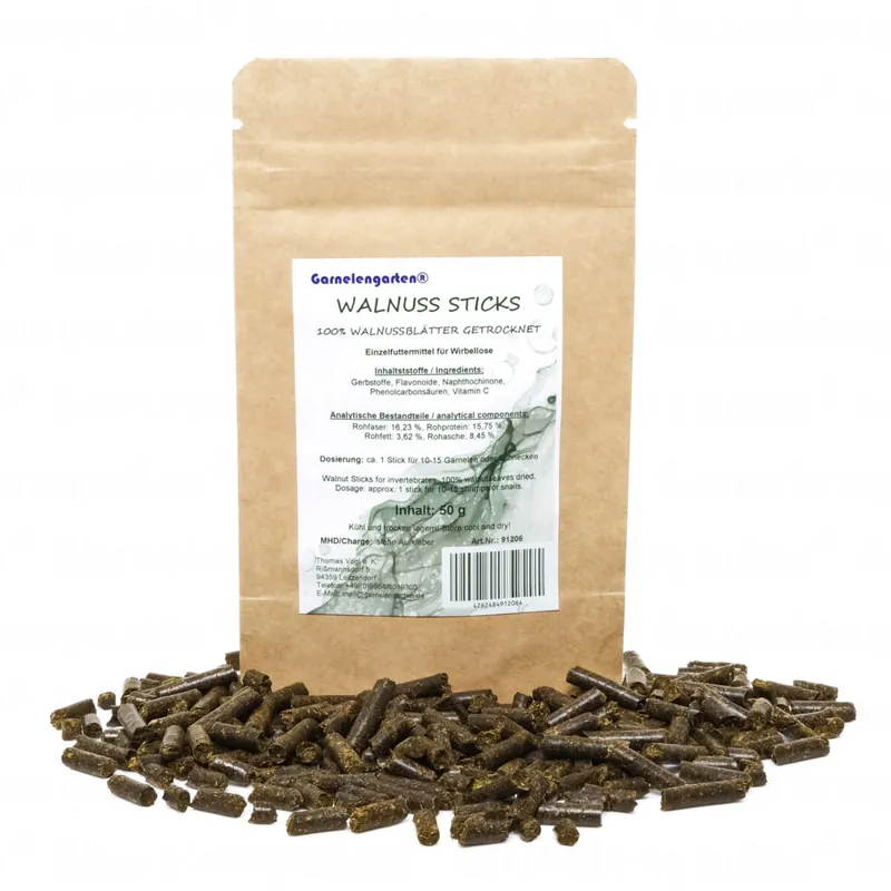 Garantierte Lieferung Walnuss Sticks 50g