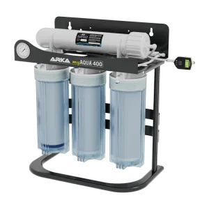 ARKA myAqua 400® - Impianto a osmosi inversa con moltiplicatore di pressione, fino a 400 litri al giorno Preisreduziert