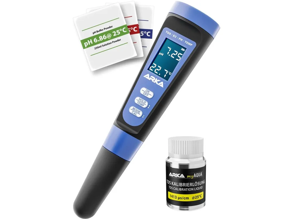 ARKA myAQUA® pH/TDS/EC meter Nur Für Kurze Zeit