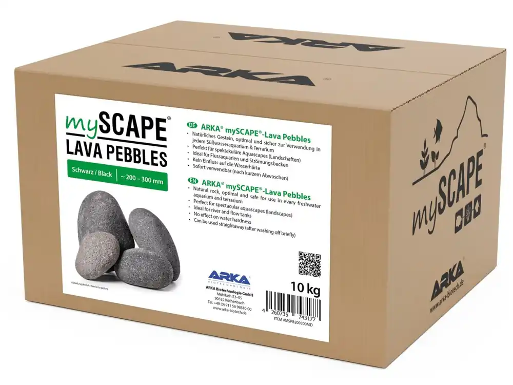 Aktuell myScape-Rocks Lava Pebbles env. 200-300 mm, 10kg