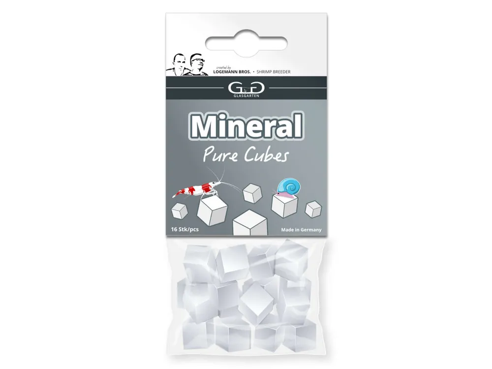 Expressversand GlasGarten – Mineral Pure Cubes 16Stk
