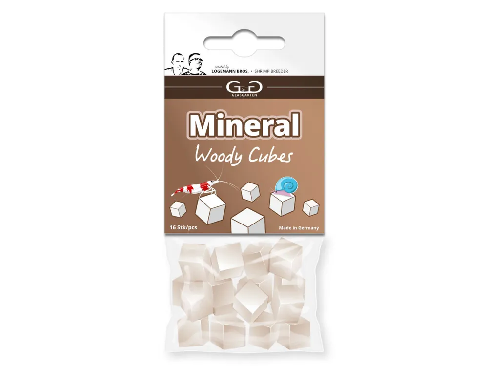 GlasGarten – Mineral Woody Cubes 16 Stk Saisonangebot