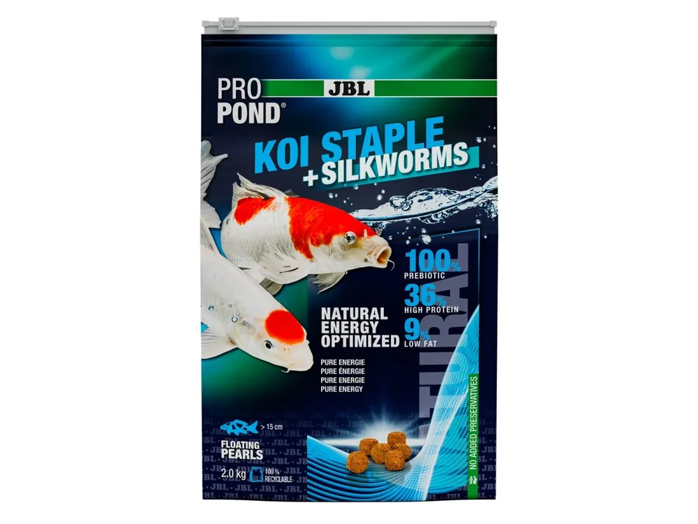 Online Kaufen JBL PROPOND KOI STAPLE+SILKWORMS 2,0kg