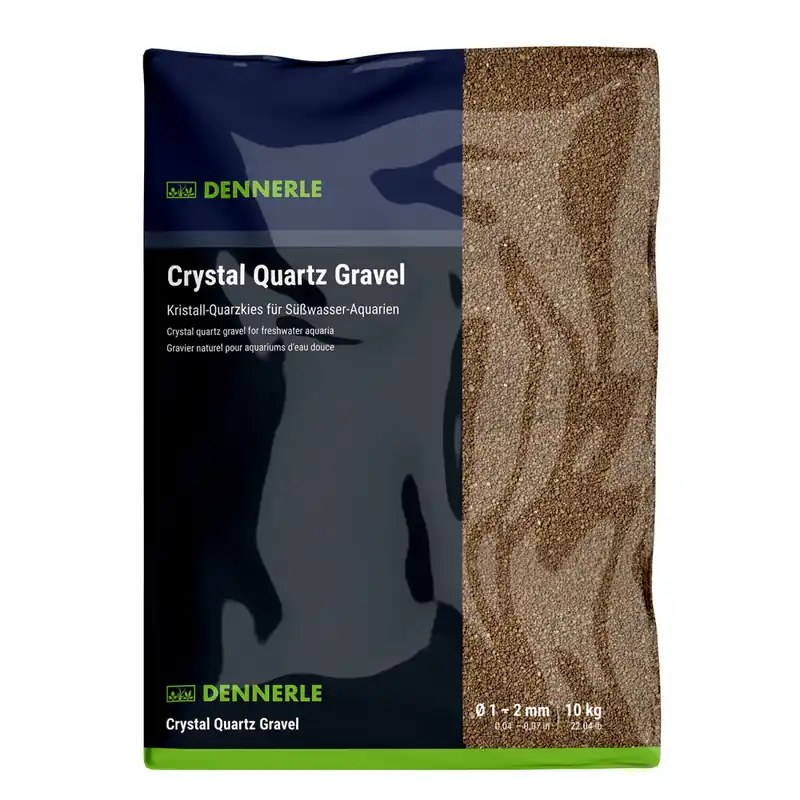 Angebot Crystal Quartz Kies dunkelbraun 10kg