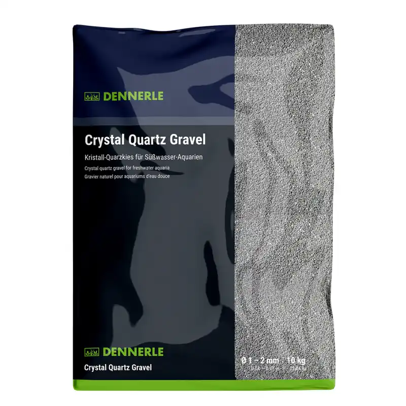 Preisreduziert Crystal Quartz Kies schiefergrau 10kg