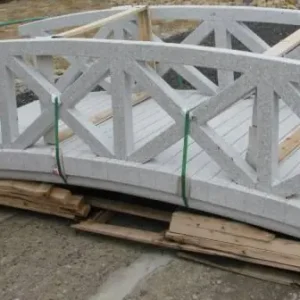Ausverkauf Brücke, Typ I (mit Geländer)