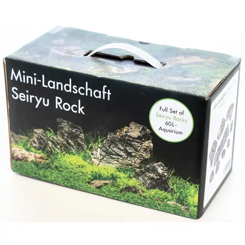 AquaDeco Deko-Set Mini-Landschaft – Seiryu Rock – für 60L Aquarium Neue Kollektion
