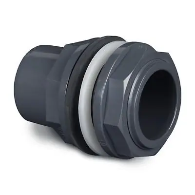 Sofort Bestellen PVC Rohr Durchführung für Polyester 2x Klebemuffe 25/32mm x 25mm x 1"