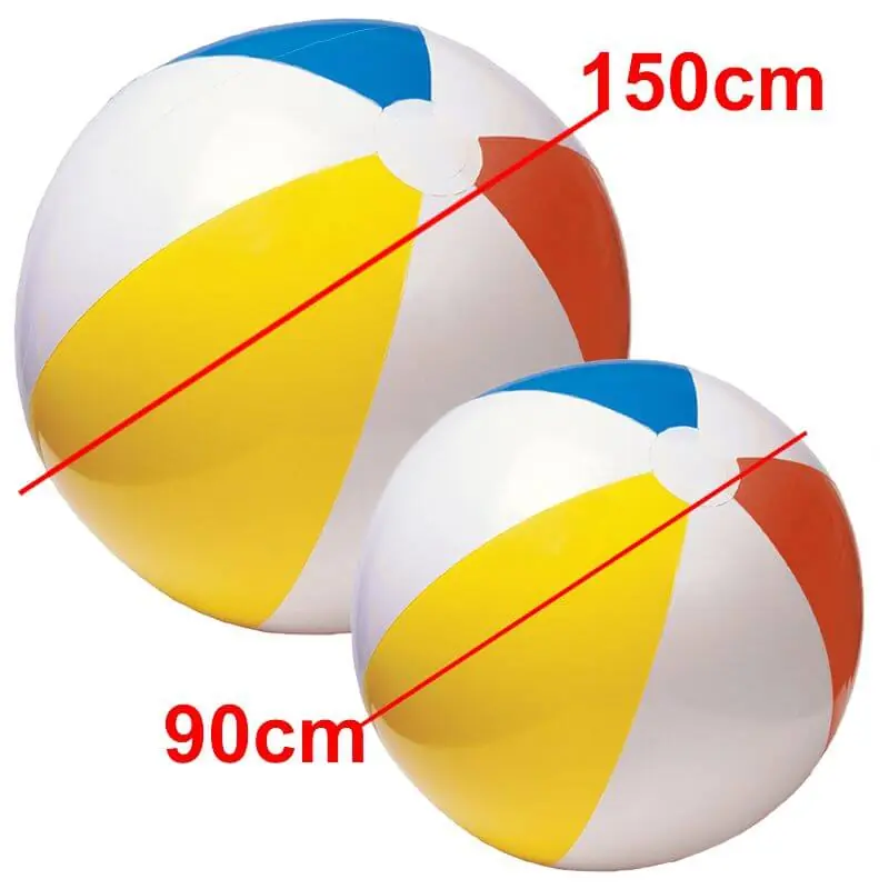 Super-Preis Bunter Wasserball Wasserball d = ca. 90 cm