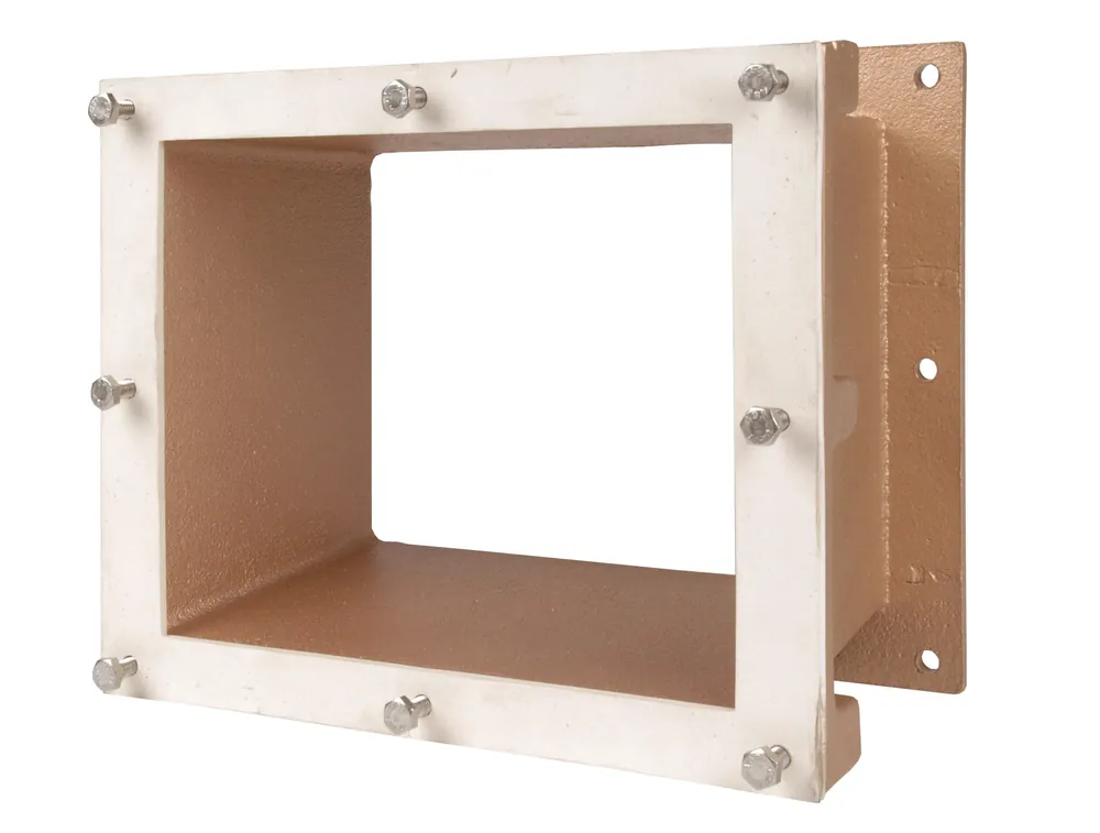 Markenware Lahme Rotguss Skimmer Verlängerung Wandeinbau 50 mm