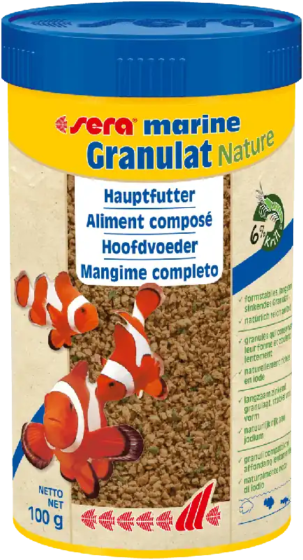Sera marin Granulat Nature Aquariumfutter 100 ml Meistverkauft