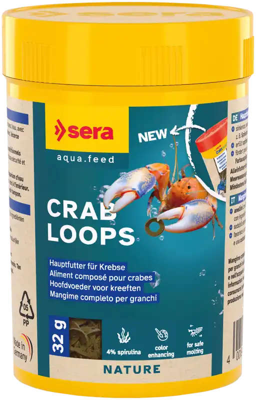 Sera Crabs Nature Aquarien Krebsfutter Zertifiziert