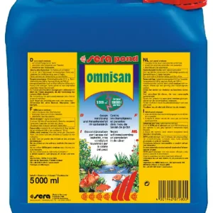 sera pond omnisan Zierfisch Arzneimittel 5 Liter Schneller Versand