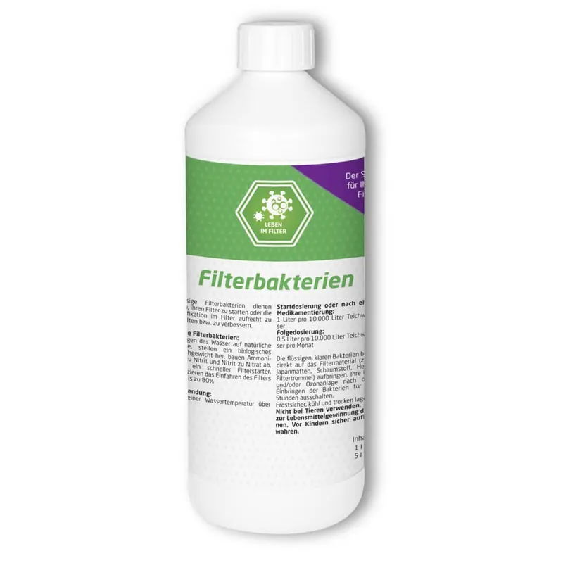 Teich Filterbakterien 1 Liter Solange Der Vorrat Reicht