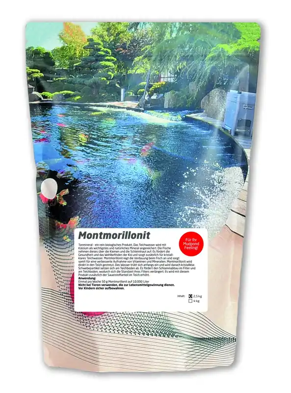 Pond Police Montmorillonit Teichwasserpflege 2.5 kg Expressversand
